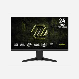 MSI MAG 245F X24 : Écran PC 23.8" LCD Rapid IPS Full HD 1920x1080 240Hz 0.5ms GTG, HDMI 2.0b, DisplayPort 1.2a, DCI-P3 87% - Miniature 1