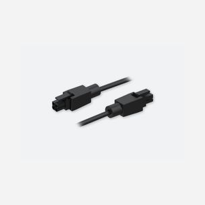 Câble d'alimentation Teltonika PR2PP10B 4-pin vers 4-pin Noir 1m, 30V 2A, AWG24, section 4x0.20mm², gaine Nylon/PVC, diam. 4.5mm, conforme REACH/RoHS