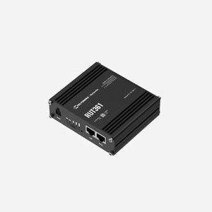 Teltonika RUT361: Routeur Industriel 4G LTE Cat 6, WiFi 4, 2x RJ45 Fast Ethernet, IP30, Boîtier Aluminium, RAM 128MB, RutOS - Miniature 1