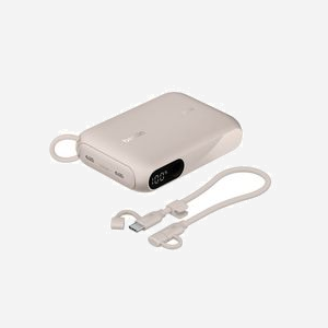 Belkin BPB027hqSD Batterie Externe 10000 mAh, 2 ports USB Type-C, Sable, Recharge Smartphone/Tablette, Protection Surchauffe, Incl. Câble USB-C, 71x103.9x25.1mm - Miniature 2