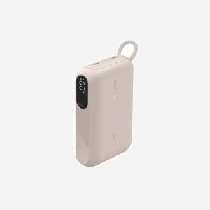 Belkin BPB027hqSD Batterie Externe 10000 mAh, 2 ports USB Type-C, Sable, Recharge Smartphone/Tablette, Protection Surchauffe, Incl. Câble USB-C, 71x103.9x25.1mm - Miniature 5