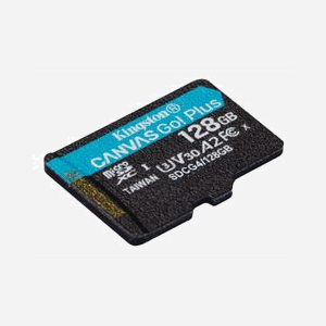 Kingston Technology microSDXC Canvas Go! Plus Gen4 128 Go UHS-I U3 V30 A2, Lecture 200Mo/s, Ecriture 100Mo/s, exFAT, -25°C à 85°C, SDCG4/128GBSP - Miniature 2