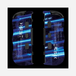Lexip CRXLXTP0002 : Manette de jeu sans fil Nintendo Switch 2, Analogique/Numérique, 6 axes, Vibration, Gyroscope, Batterie 300mAh, Câble 0.8m, Noir/Bleu - Miniature 2