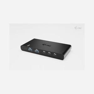 i-tec C31KVMHDMIDOCKPD : Station d'accueil KVM 2 hôtes USB-C 3.2 Gen 1, HDMI 4K/60Hz, Power Delivery 2x100W, compatible Windows/macOS/Linux/Android/ChromeOS/iPadOS - Miniature 2