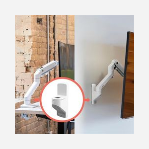 Ergotron 98-631-216 Support de montage moniteur Blanc - Poids 952g, Poids du paquet 1.72kg - Type de produit : Support, Quantité : 1 pièce - Miniature 3