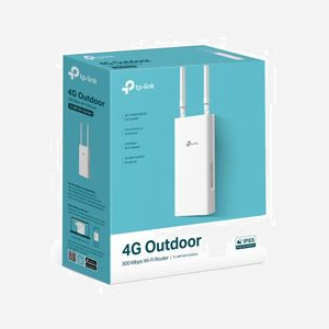 TP-Link TL-MR100-OUTDOOR Routeur 4G LTE Outdoor, Wi-Fi 4 2.4GHz 300Mbps, Fast Ethernet, RJ-45, IP65, Alimentation PoE/DC 12V, Antennes externes - Miniature 4