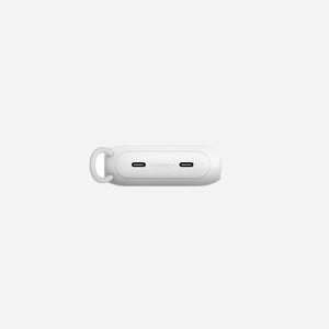 Belkin BPB027HQWH - Batterie Externe 10000 mAh, 2 ports USB Type-C, Recharge Smartphones/Tablettes, Écran Intégré, Blanc, 71x103.9x25.1mm - Miniature 4