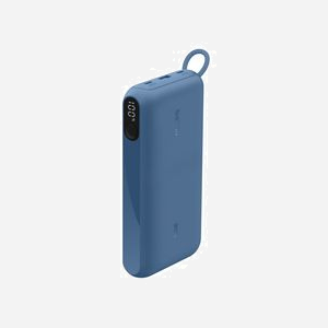 Batterie Externe Belkin BPB028HQBL 20000 mAh Bleu - 1x USB Type-A, 2x USB Type-C, Recharge Smartphones/Tablettes, Écran Intégré, Protection Surchauffe - Miniature 5