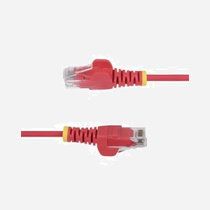 Câble Ethernet StarTech.com CAT6 Rouge 1m Slim, U/UTP, LSZH, 28AWG Cuivre, RJ45 Mâle-Mâle, 100W PoE++, Testé Fluke, 10/100/1000Base-T(X) - Miniature 3