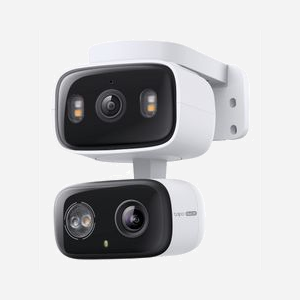 TP-Link TAPO C246D Caméra IP Extérieure 3MP 2304x1296 CMOS 1/2.8" Objectif Fixe 2.8mm WiFi Vision Nocturne 12m IP65 Lecteur MicroSD