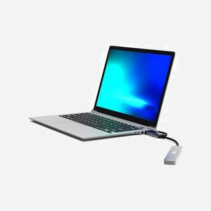 Hub USB Port Designs 900161, USB 2.0 Type-A vers 4 ports USB Type-C, 5000 Mbit/s, Aluminium, 110x60x8 mm, compatible macOS et Windows - Miniature 4
