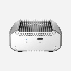 QNAP QNA-UC10G2T Adaptateur Réseau USB Type-C vers Ethernet 10GbE (RJ-45 x2), Contrôleur Marvell AQC113, Compatible Windows/macOS/Linux - Miniature 3