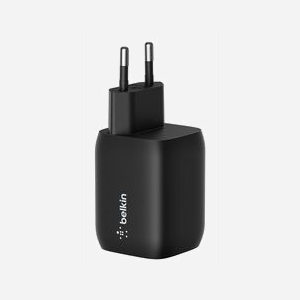Belkin ENA007KQBK : Chargeur secteur 65W, 2 ports USB Type-C Power Delivery, pour Casques, Ordinateurs portables, Consoles, Smartphones, Tablettes, Noir - Miniature 5