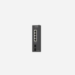 D-Link DIS-100G-06P Switch Non-Géré L2 Gigabit Ethernet 4xRJ45 PoE+ 2xSFP 12Gbit/s Montage Rail DIN IP40 -40°C à 75°C