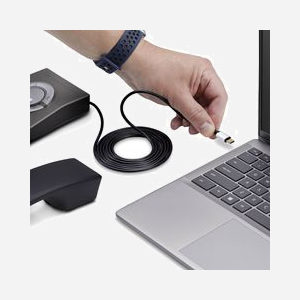 StarTech.com Adaptateur USB-C vers RJ9 - Câble 1.8m, USB 2.0, Realtek ALC5686, Compatible Windows/macOS/Android/iOS/iPadOS - UR9-HEADSET-ADAPTER - Miniature 3