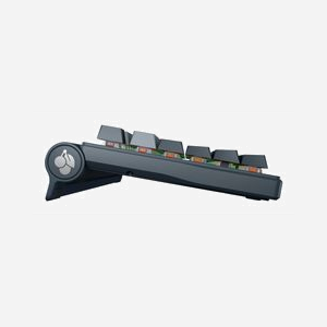 CHERRY XTRFY MX 8.3 TKL Wireless : Clavier Gaming AZERTY Français, Switch Cherry MX2A Red, USB+RF Wireless+Bluetooth, Rétroéclairage LED RGB, Gris - Miniature 4