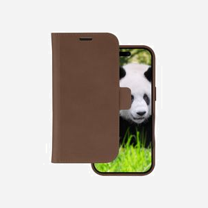 dbramante1928 Lynge Folio Coque MagSafe Cuir Teint pour iPhone 16 Pro 6.3" - 3 Cartes, Fermeture Magnétique, Résistant Rayures, Recharge Sans Fil - Miniature 1