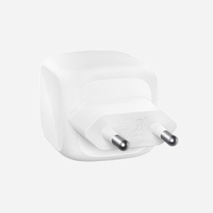 Belkin WCH019kq1MWH-B6 Chargeur Secteur Universel 50W GaN 2x USB-C Power Delivery, Protection Surtension/Surintensité, Câble 1m - Miniature 3