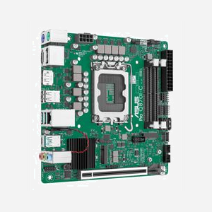 ASUS PRO Q870I-C-CSM Carte mère mini ITX Intel Q870, Socket LGA 1851, DDR5 SO-DIMM 128GB max, M.2, SATA III, Gigabit Ethernet, Windows 10/11 - Miniature 2