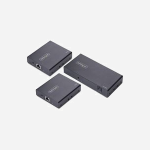 StarTech.com Extender/Splitter HDMI 4K7012IC-EXTEND-HDMI : Distribution 1x2 jusqu'à 70m sur CAT6/6a, 4K 60Hz, IR, Alimentation par câble, Chipset GSV5100 - Miniature 1