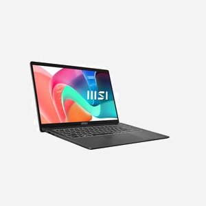 MSI Modern 15 F13MG-464XFR : Intel Core i3-1315U, 15.6" FHD, 8Go DDR4 3200MHz, 512Go SSD NVMe PCIe 4.0, Wi-Fi 6E, FreeDOS, Gris - Miniature 3