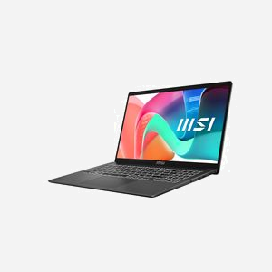 MSI Modern 15 F1MG - Intel Core 7 150U, 8Go DDR4, 512Go SSD NVMe PCIe 4.0, 15.6" FHD IPS-Level, Wi-Fi 6E, FreeDOS, Gris Platinum - Miniature 1