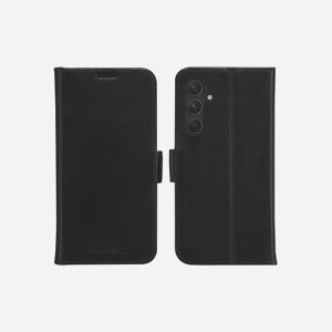 dbramante1928 Copenhagen Folio Noir pour Samsung Galaxy A55 5G - Étui en Cuir 6.6" avec Support, 3 Compartiments Cartes - Dimensions 84x16x168mm - Miniature 3