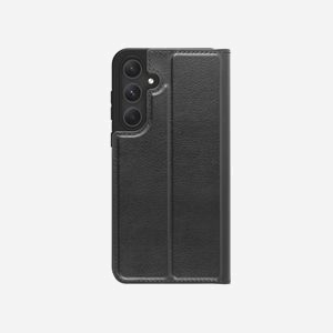 dbramante1928 Oslo Folio Noir pour Samsung Galaxy A55 5G - Écran 6.6" (16.8 cm), Simili-cuir & Plastique recyclé, Support Bureau, 1 Compartiment Carte, Résistant aux impacts. Dimensions: 83x16x165mm, 75.5g - Miniature 3