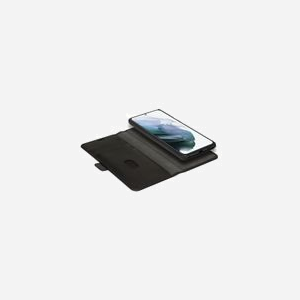 dbramante1928 LYSPGTBL1241 Étui portefeuille cuir noir pour Samsung Galaxy S21 Plus 6.7" avec 3 emplacements cartes et fermeture magnétique, 88x21x170mm - Miniature 2