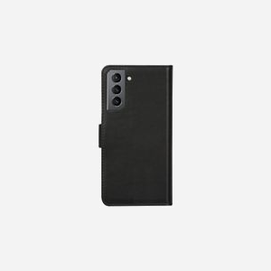 dbramante1928 LYSPGTBL1241 Étui portefeuille cuir noir pour Samsung Galaxy S21 Plus 6.7" avec 3 emplacements cartes et fermeture magnétique, 88x21x170mm - Miniature 3