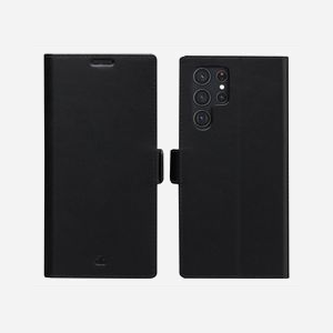 dbramante1928 Copenhagen Slim Folio Noir pour Samsung Galaxy S22 Ultra 6.8" (17.3 cm) - Cuir Pleine Fleur, RFID, Support, 3 Cartes - Miniature 3