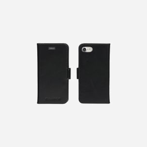 dbramante1928 Lynge Étui Portefeuille Cuir Noir pour iPhone 8/7/6 (4.7") avec Fermeture Magnétique et Pochette Carte - Dimensions 76x143x19mm - Miniature 3