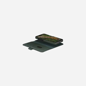 dbramante1928 New York Étui Portefeuille Cuir Vert pour iPhone 14 Pro 6.1" avec 3 Compartiments Cartes, Fermeture Magnétique et Protection RFID - Miniature 2