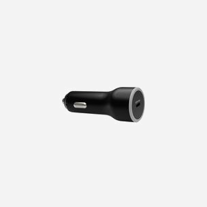 dbramante1928 CC65ITBL7105 Chargeur Auto Universel 65W Noir - 1 Port USB Type C, Alimentation Allume-cigare 12-24V, Sortie 5-20V, Certifié CE/FCC/RoHS - Miniature 1
