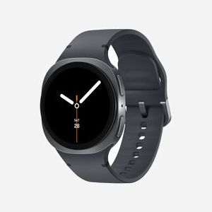 Samsung Galaxy Watch8 Bluetooth 40mm Graphite - Écran 1.3" Super AMOLED 438x438px, 32Go, RAM 2Mo, Wear OS, GPS, WiFi, Bluetooth 5.3, IP68