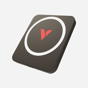 Verbatim SnapBack SSD 2 To USB Type-C USB 3.2 Gen 2x2 Noir, SSD M.2, Lecture 2000 Mo/s, Écriture 1800 Mo/s, Windows/macOS/iOS, Réf 32062