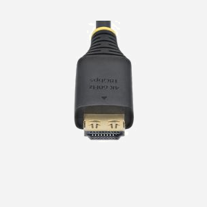 Câble HDMI StarTech.com 30cm Verrouillage, HDMI 2.0, 4K 60Hz, 1440p 144Hz, HDR10, HDCP 2.2, ARC, 18Gbps, Gaine TPE, Connecteurs Or - Miniature 5