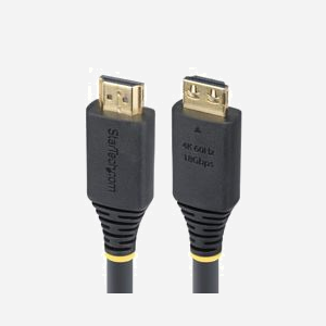 StarTech.com Câble HDMI 7m, Connecteurs à Verrouillage, 4K 60Hz/1440p 144Hz, HDR10, HDCP 2.2, ARC, 18Gbps, Gaine TPE, AWG 24/26 - Miniature 1