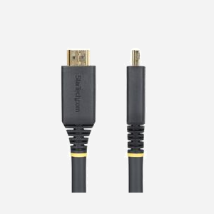 StarTech.com Câble HDMI 10m, Connecteurs à Verrouillage, 4K 60Hz, 1440p 144Hz, HDR10, HDCP 2.2, ARC, 18Gbps, Gaine TPE, AWG 24 - Miniature 3