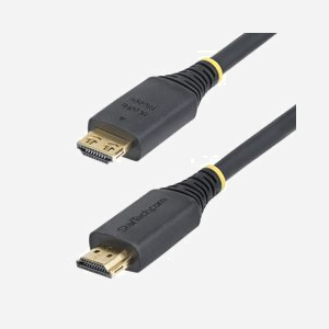 StarTech.com Câble HDMI Haute Vitesse 5m, Connecteurs à Verrouillage, 4K 60Hz, 1440p 144Hz, HDR10, HDCP 2.2, ARC, 18Gbps, Gaine TPE - Miniature 2