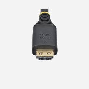 StarTech.com Câble HDMI Haute Vitesse 5m, Connecteurs à Verrouillage, 4K 60Hz, 1440p 144Hz, HDR10, HDCP 2.2, ARC, 18Gbps, Gaine TPE - Miniature 5