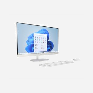 HP All-in-One 27-cr0075nf : AMD Ryzen 5 7520U, 27" FHD IPS, 16Go LPDDR5, 512Go SSD NVMe, AMD Radeon Graphics, Wi-Fi 6, Windows 11 Home - Miniature 2