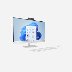 HP All-in-One 27-cr0076nf PC - AMD Ryzen 7 7730U, 27" FHD IPS, 32Go DDR4, 1To SSD NVMe, Wi-Fi 6, AMD Radeon Graphics, Windows 11 Home - Miniature 2