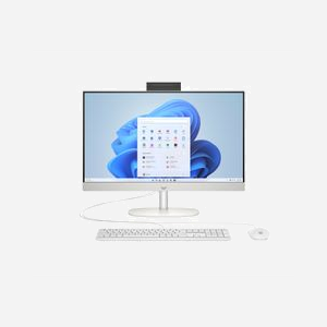 HP All-in-One 24-cr0090nf PC - AMD Ryzen 5 7520U, 16Go LPDDR5, 512Go SSD NVMe M.2, Écran 23.8" FHD IPS sRGB 99%, Wi-Fi 6, Windows 11 Home