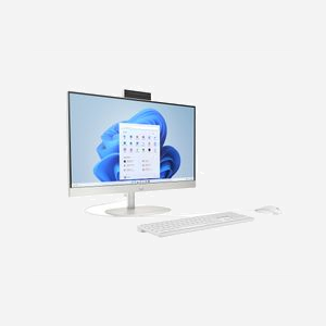 HP All-in-One 24-cr0090nf PC - AMD Ryzen 5 7520U, 16Go LPDDR5, 512Go SSD NVMe M.2, Écran 23.8" FHD IPS sRGB 99%, Wi-Fi 6, Windows 11 Home - Miniature 2