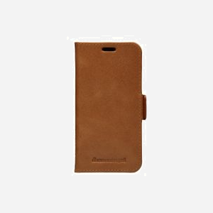 dbramante1928 Copenhagen Slim Étui Portefeuille Cuir Teint pour iPhone 12 mini 5.4" (13.7 cm), Fermeture Magnétique, 1 Compartiment Carte, 73x137x18mm - Miniature 1