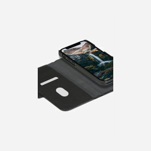 dbramante1928 New York Étui Portefeuille Noir pour iPhone 13 Pro Max 6.7", Cuir pleine fleur, 3 emplacements cartes, Fermeture magnétique, 82x21x164mm, 114g - Miniature 2