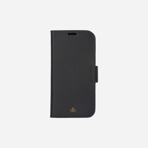 dbramante1928 New York Étui Portefeuille Noir pour iPhone 13 Pro Max 6.7", Cuir pleine fleur, 3 emplacements cartes, Fermeture magnétique, 82x21x164mm, 114g - Miniature 3