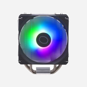 Cooler Master Hyper 212 Spectrum V3 - Refroidisseur d'air CPU 12cm, 650-1750 RPM, 122.2 m³/h, 4 caloducs, compatible Intel LGA 115x/1200/1700 & AMD AM4/AM5 - Miniature 1