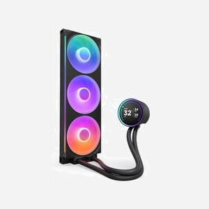 NZXT Kraken Elite 420 RGB - Refroidisseur liquide All-in-One CPU - Radiateur 420mm - Ventilateurs 140mm FDB - Socket Intel LGA1851/1700 & AMD AM5/AM4 - Miniature 3